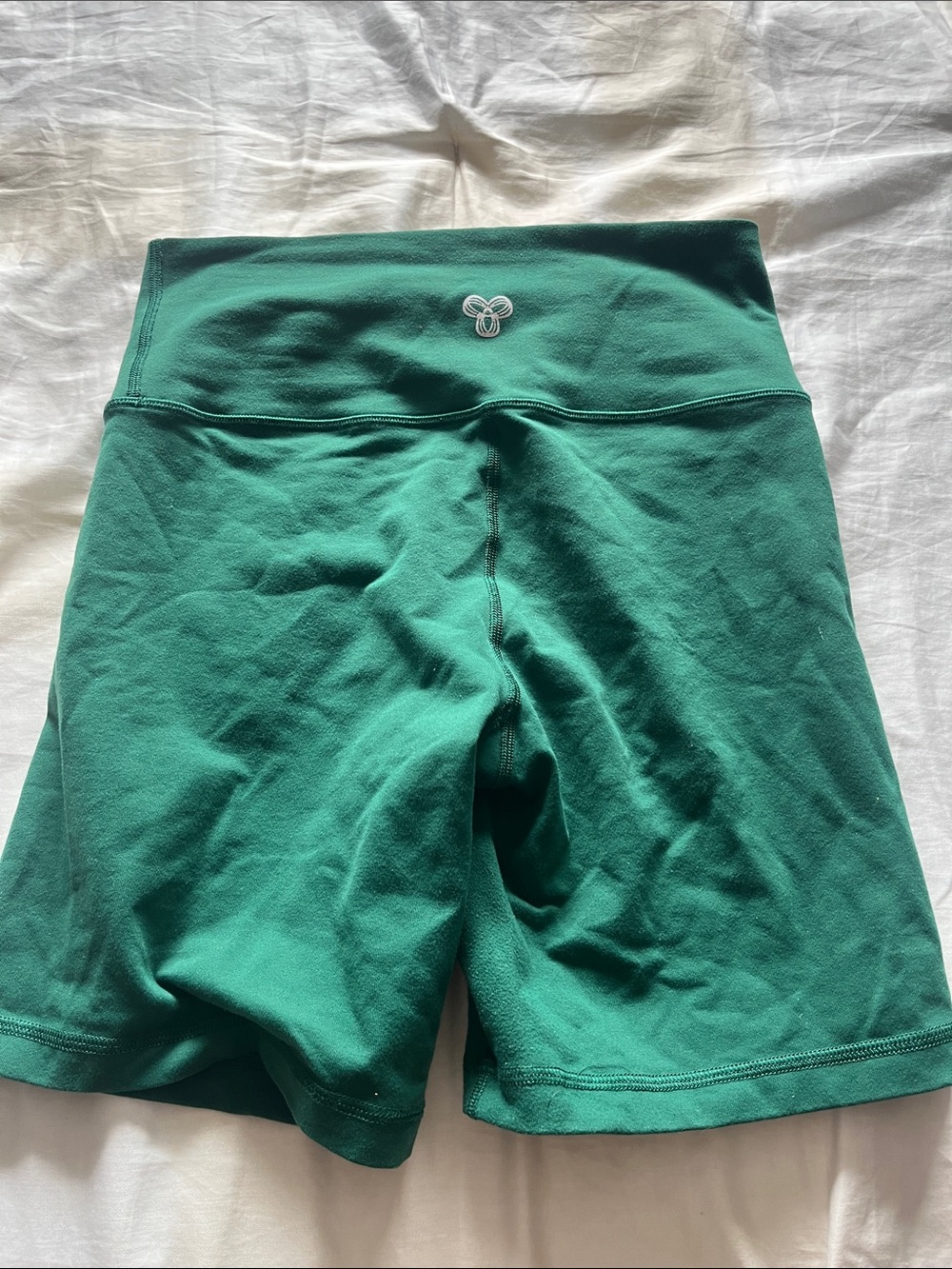 Aritzia High-Waist Green Women’s Bike Shorts